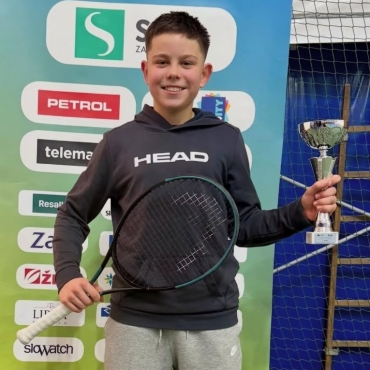 Aleksej najboljši na U16 v Medvodah, Filip Schroll četrtfinalist